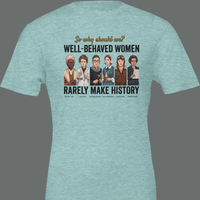 Load image into Gallery viewer, Well-Behaved Women Rarely Make History