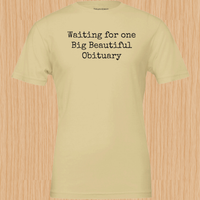 Load image into Gallery viewer, High-resolution flat lay of a soft cream tailored premium luxury t-shirt featuring crisp dark architectural typewriter typography and a flawless side-seamed drape.
